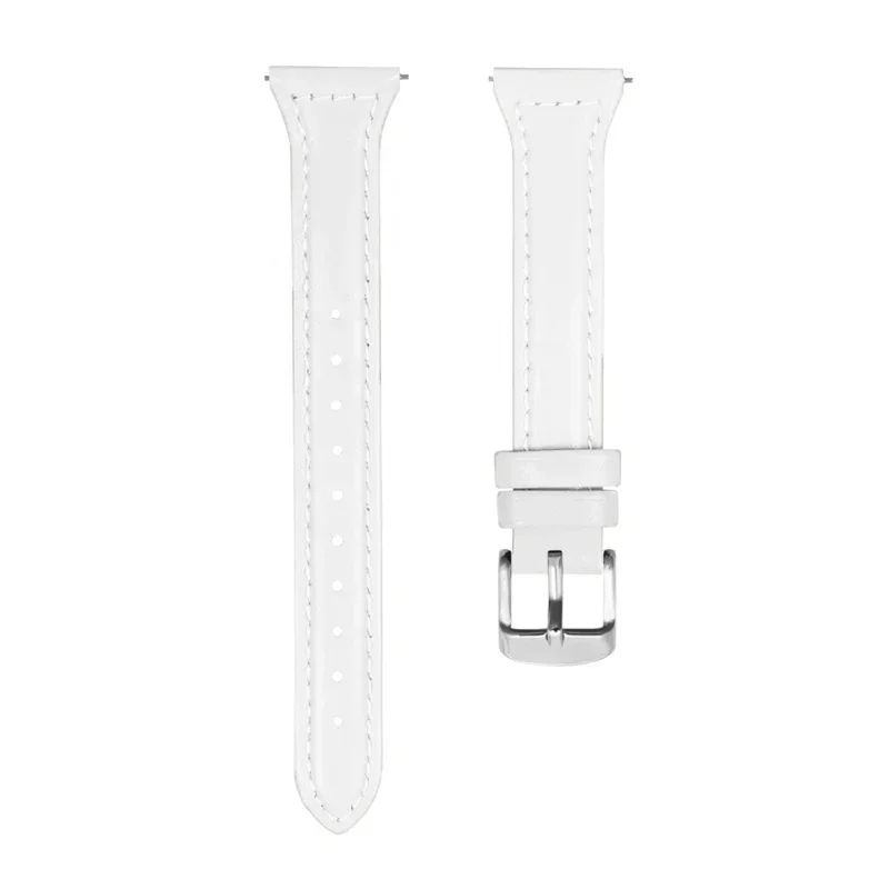 Luxurious Slim Leather Watch Strap - Elegant 20/22mm Bracelet Band