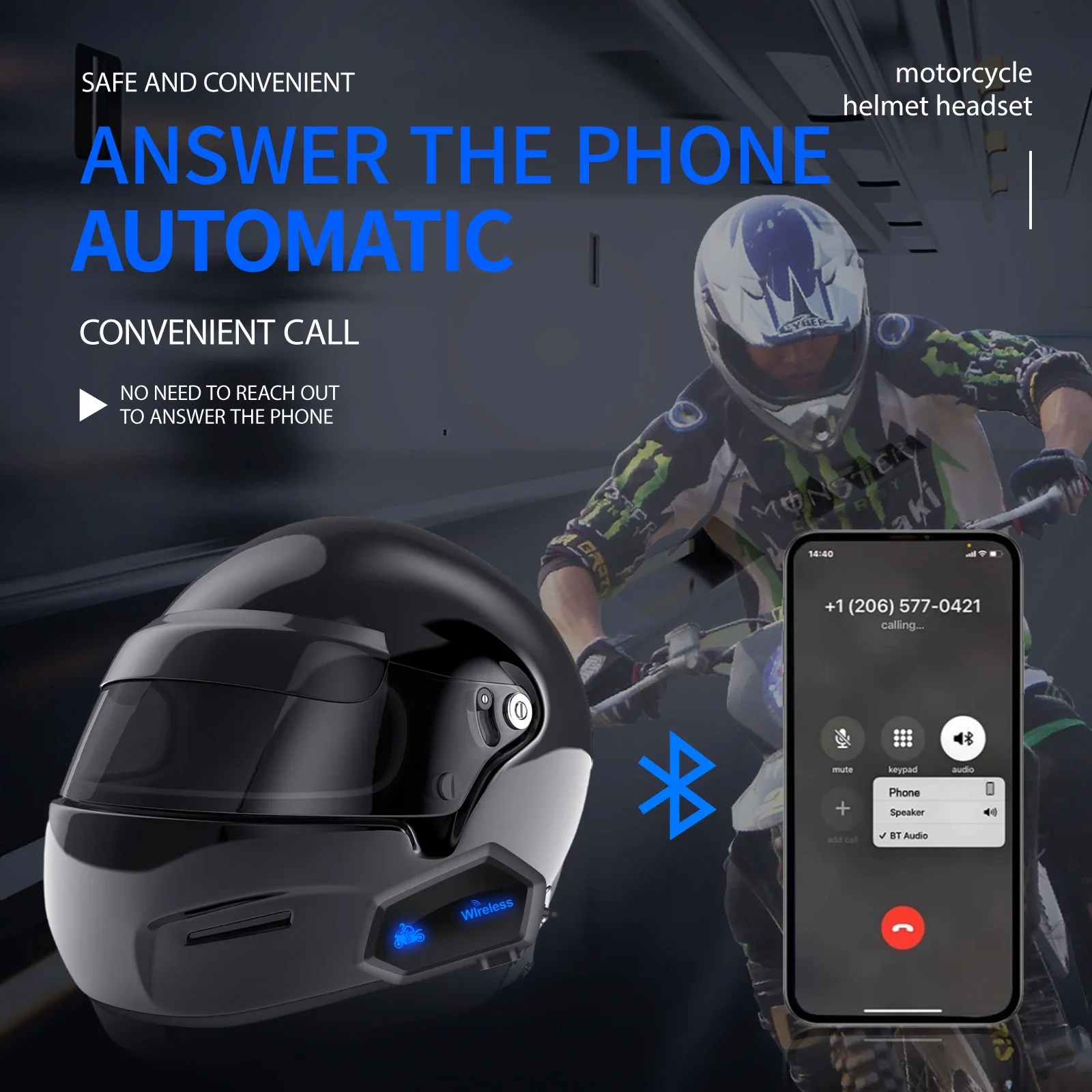 Рисунок 4 - Мотоциклетный шлем Moto A1