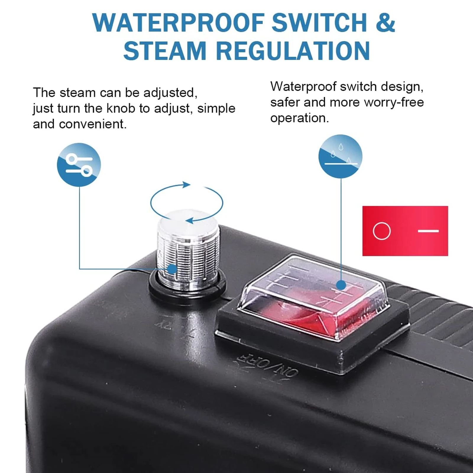 منظفات البخار عالية الأداء، تعقيم بدرجات حرارة مرت...