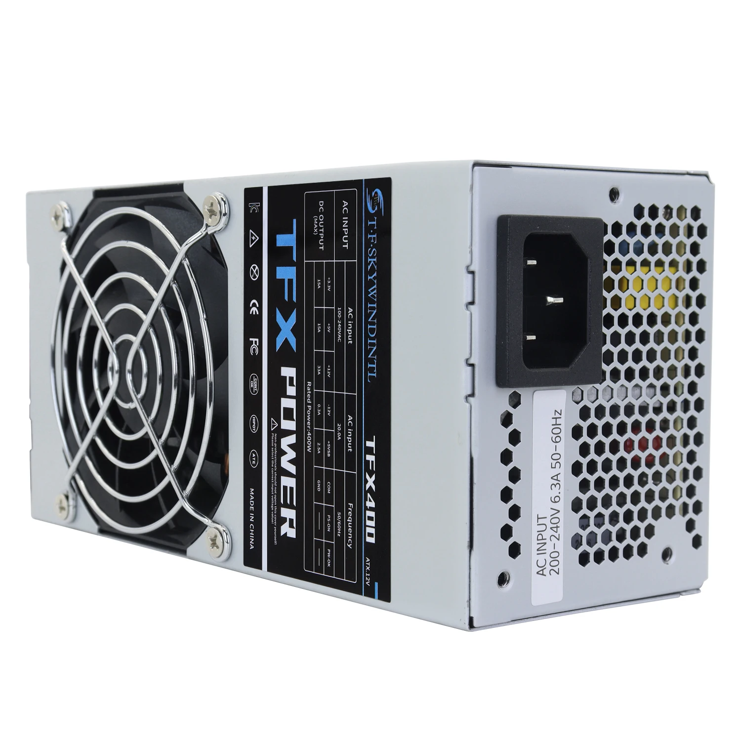 400W TFX 파워 서플라이 액티브 PFC 풀 전압 100-240V 슬림 데스크탑 미니 PC PSU 소형 컴퓨터용
