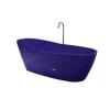 1700x790x620mm New Design Resin Acrylic Bathtub Colored Freestanding Rectangular Bathroom Tub RS6563A 2