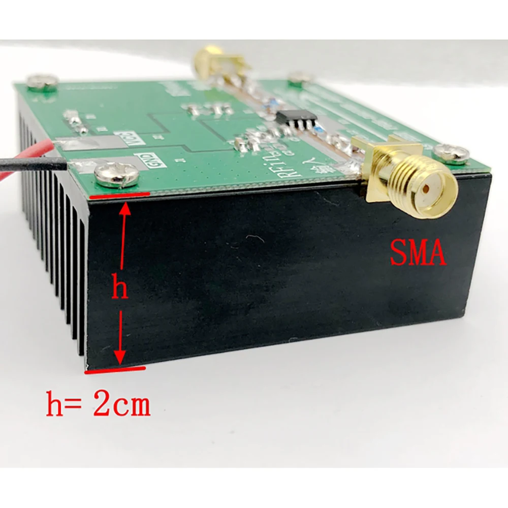 Rf3809 1mzh-25000 mhz 2w schwebender linearer Hochfrequenz verstärker 2,4 ghz wifi Hochfrequenz leistung 433mhz uhf vhf fm Amateurfunk