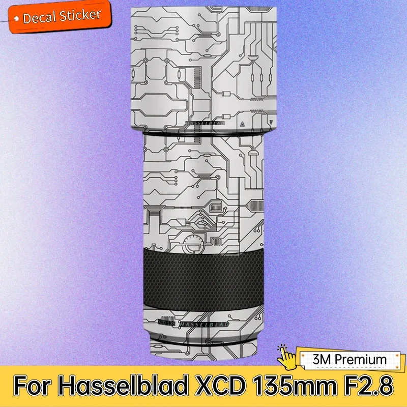 

Для Hasselblad XCD 135 мм F2.8 наклейка на рассеиватель Защитная пленка для кожи, виниловая пленка, защита от царапин, покрытие XCD135 F2.8
