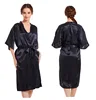 Ensemble pyjama sexy en satin pour femme, robe de pyjama soyeuse, chemise de nuit, 2 pièces