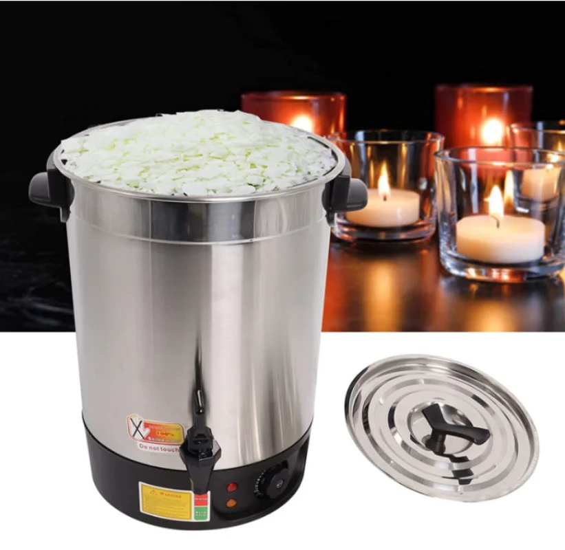 80L Electric Wax Melt Is Used for Candle Making Wax Melting Pot Wax Pot  Melting Machine Pouring Nozzle 30℃-110℃