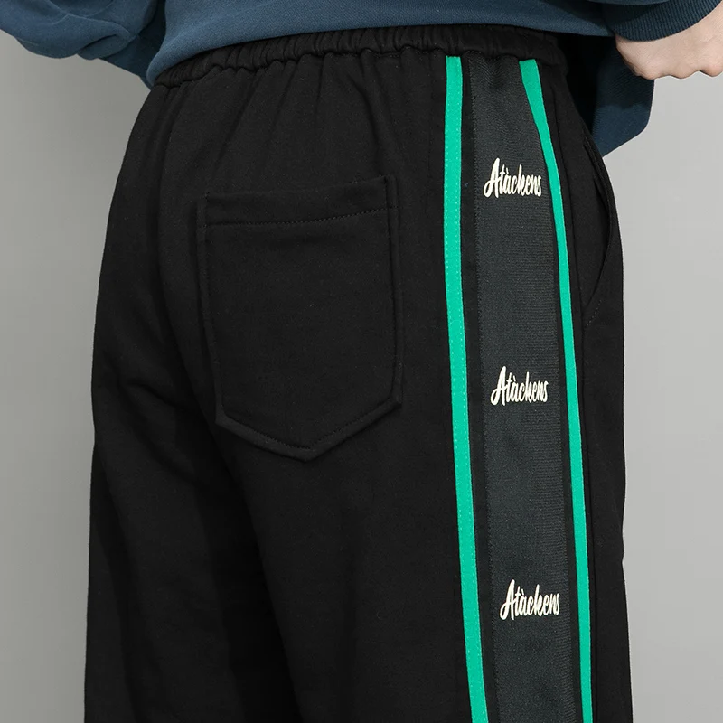 8XL Wide Leg Sports Pants Man Sweatpants Male Baggy Jogging Oversize Casual  Panties Black Jogger Fashion Plus Size 7XL 6XL Z520