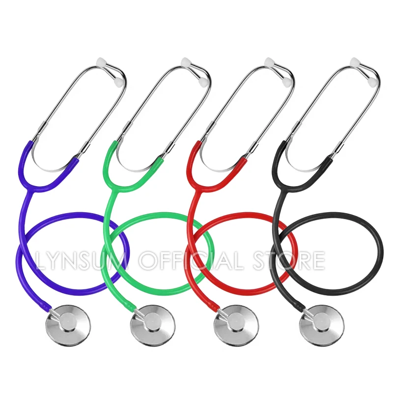Portable Single Head Home Stethoscope for Doctor Student Vet Nurse