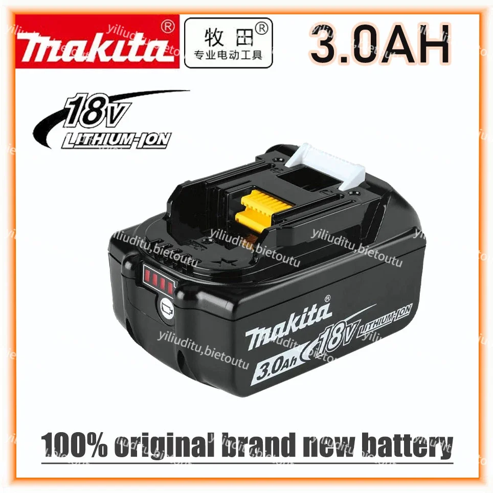 

18V 3.0Ah Makita Original With LED lithium ion replacement LXT BL1860B BL1860 BL1850 Makita rechargeable power tool battery 3000