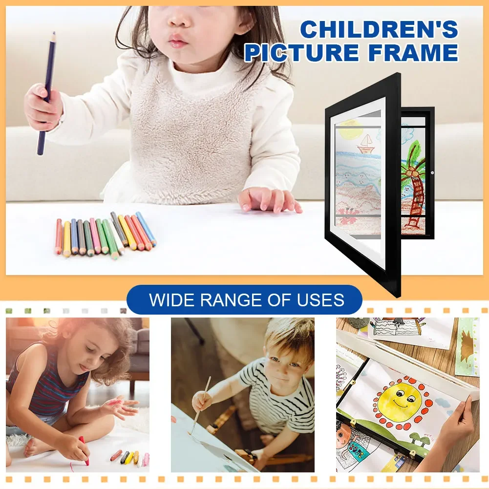 Children Art Frames Magnetic A6 Changeable Kids Frametory for Photo Drawing Paintings Pictures Display Storing Photo Frame