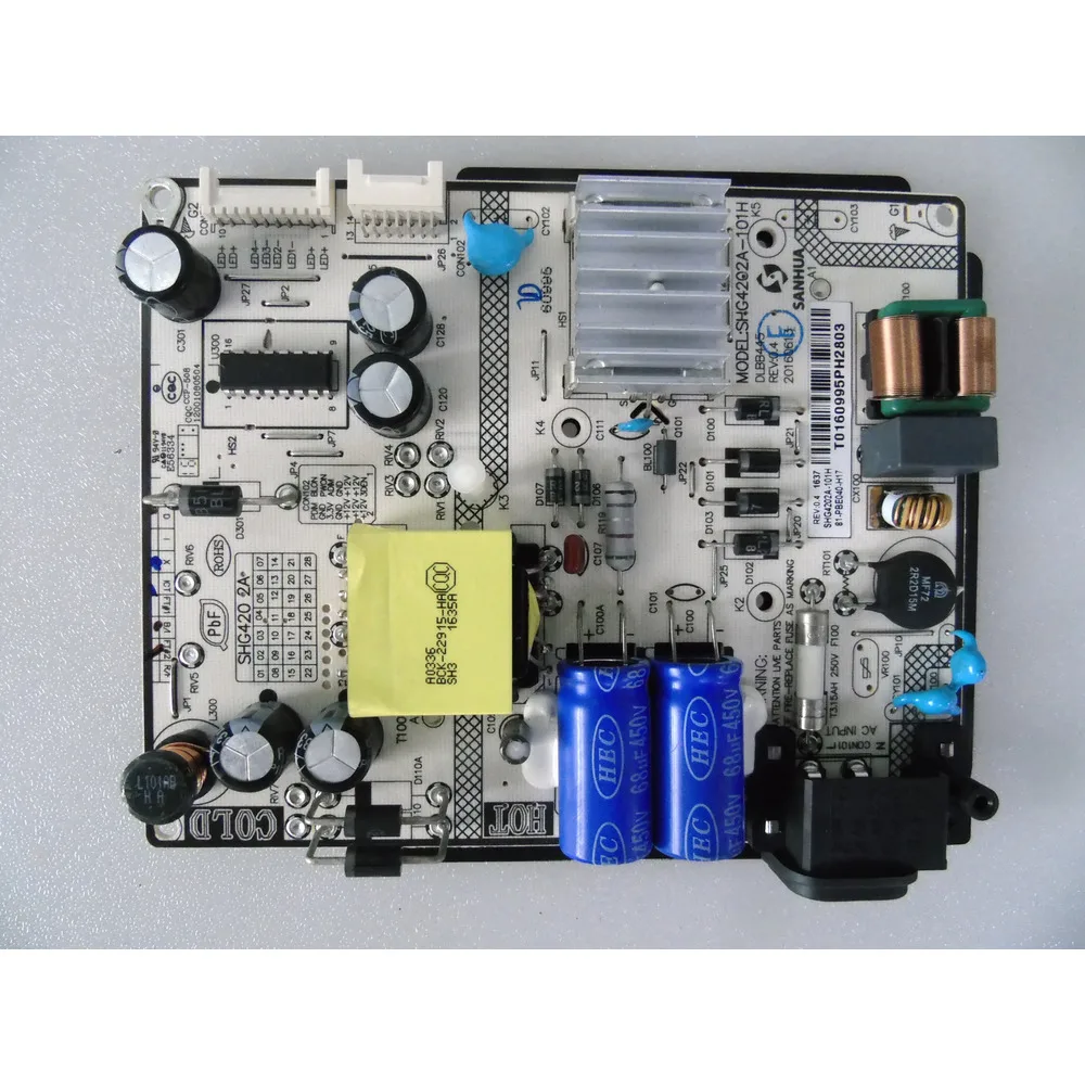 

Для TCL D40U620 L43E5800A-UD Power Board SHG4202A-101H 81-PBE040-H17