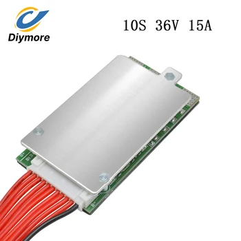 BMS 10S 36V 15A Scheda di protezione dell'alimentazione della batteria al litio senza bilanciare la stessa porta Numero di stringa della batteria ternaria x4.2v