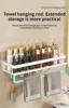 white corner shelf bathroom rack shelf organiser toilet organiser shampoo rack Kitchen storage rack 4
