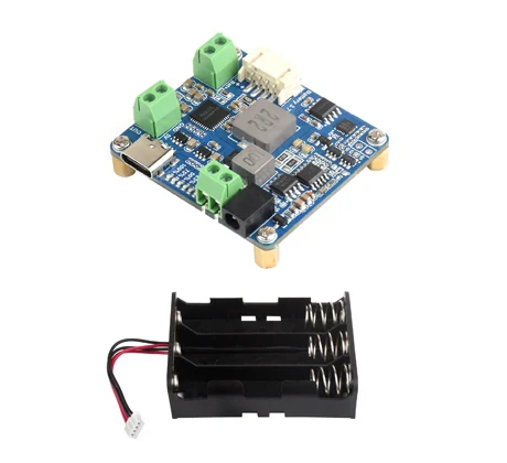 Waveshare Solar Power Manager Module (D), Supports 6V~24V Solar Panel and Type-C