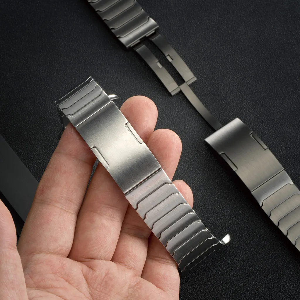 Premium Stainless Steel Watch Strap - Metal Bracelet Band