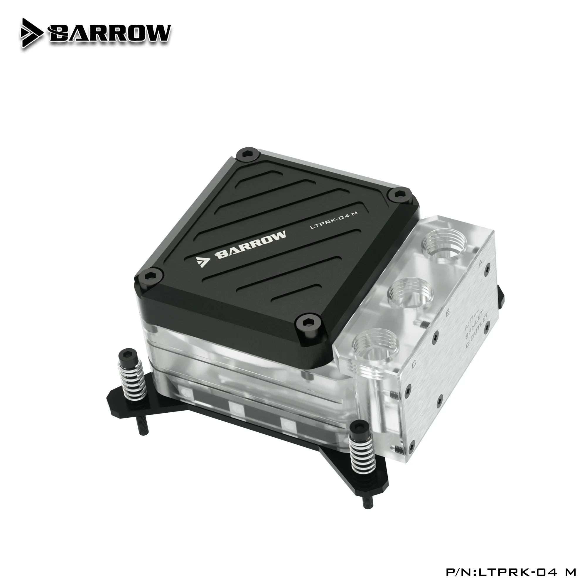

Barrow CPU water block integrated pump and reservoir 10W PWM Water Pump+CPU Block for INTEL 115X LGA 1200 / 1700 /X99/X299/AMD