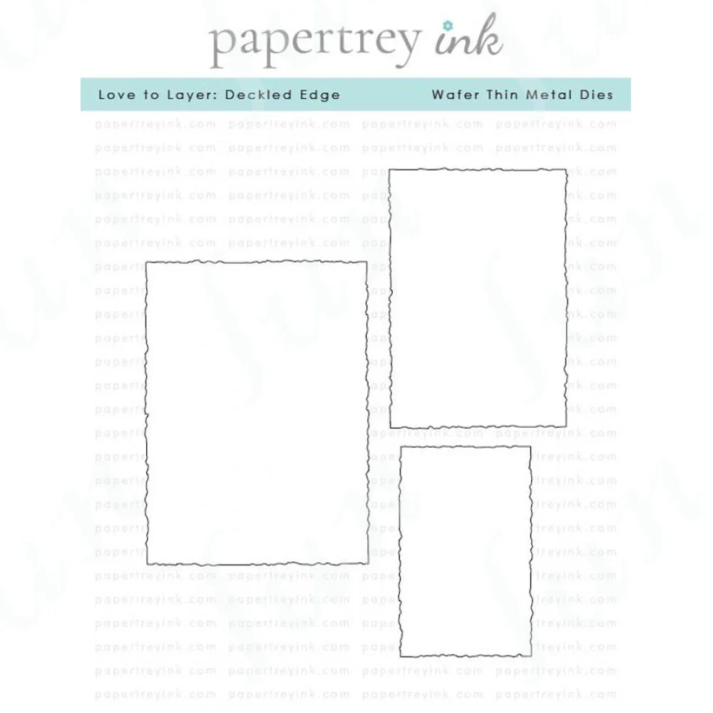 

Deckled Edge Die Background Borders Cutting Dies Sets for DIY Craft Making Greeting Card Scrapbooking Decoration