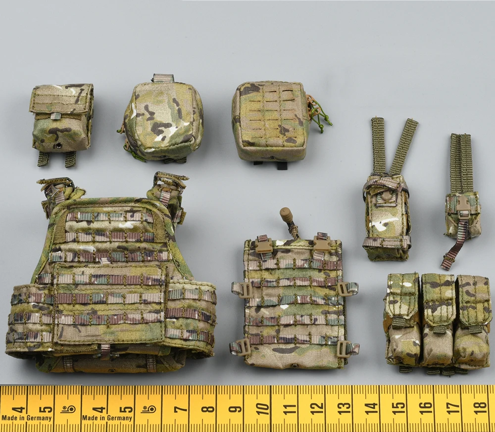 

1/6 Easy&Simple ES 26046S 75th Ranger Regiment 2nd Ranger Military Hang Chest Vest Bags Accessories Fit Action Figure Collect