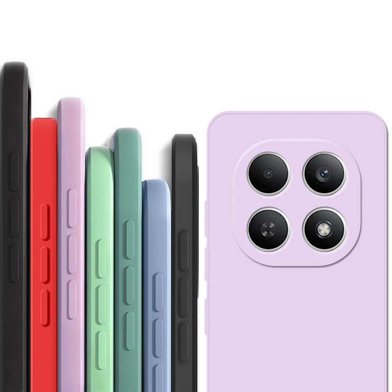 Sleek Liquid Silicone Rubber Phone Case - Premium Protection Cover