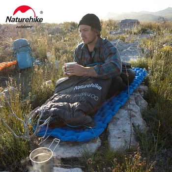 Naturehike cw400 Sleeping Bag Lightweight Goose Down Winter Warm Sleeping Bag Ultralight Outdoor Hiking Camping Travel Equipment 3