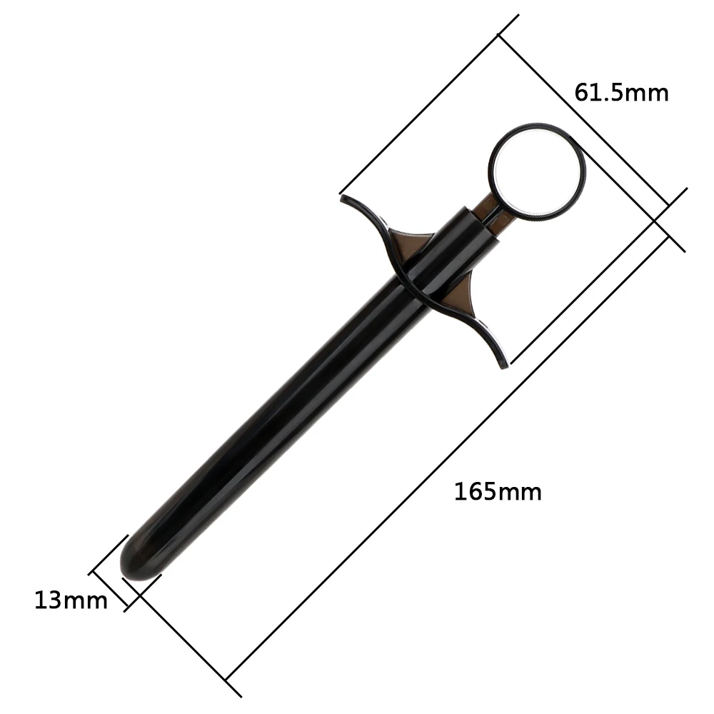1PCS Lubricant Injector 10ML Anal Plug Sex Toys For Men Women Inject Lubricants Oil Launcher Anal Clean Tools anal plug