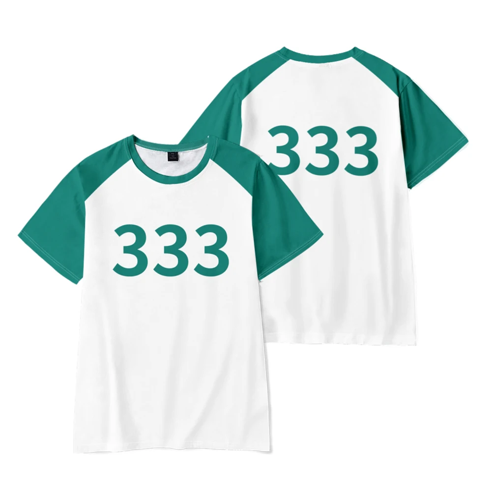 Squid Game Seong Gi-hun Green Tracksuit Cosplay Costume