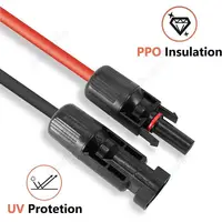 สายต่อพลังงานแสงอาทิตย์ชุดอะแดปเตอร์แผงพลังงานแสงอาทิตย์ชุดเครื่องมือหญิงและชายชุดเครื่องมือสําหรับอินเวอร์เตอร์ Combiner กล่องอินเวอร์เตอร์ 3