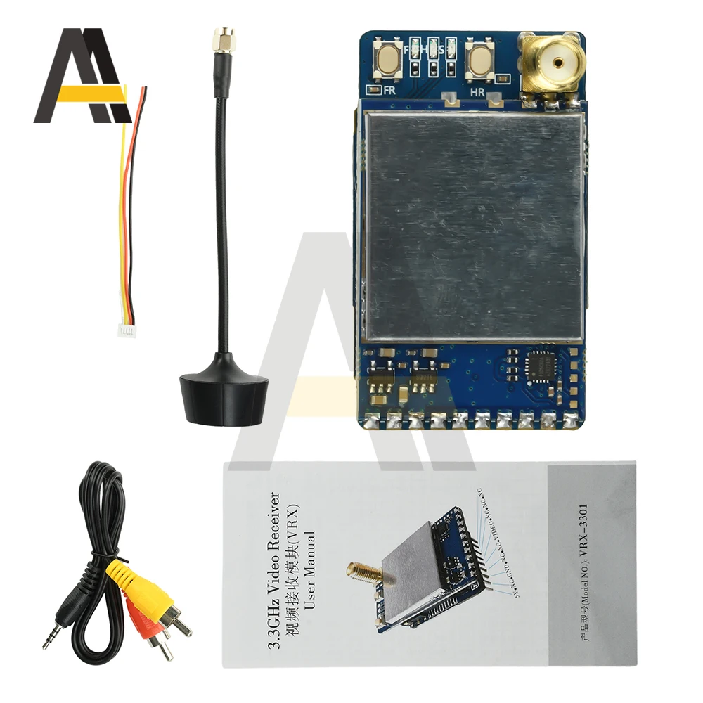 Module récepteur FPV 3.3GHz 64 canaux pour lunettes FatShark