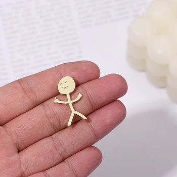 Middle Finger Pin Brooches Lapel Badge 3