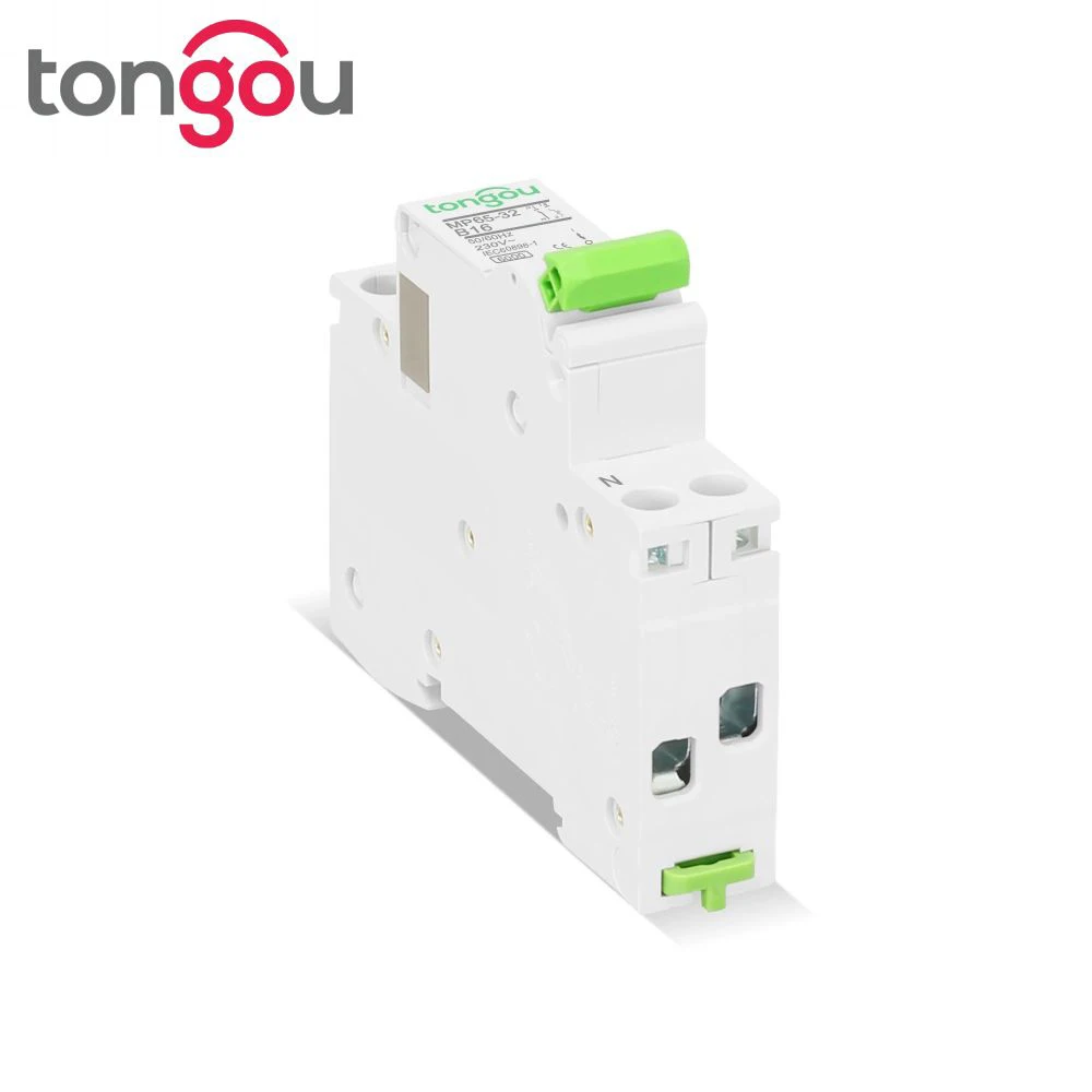DPN 25A MCB 1P + N 110V 220V, 커브 B AC 미니 회로 차단기, 5 년 보증