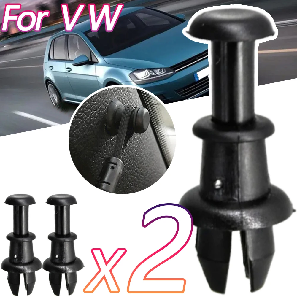 2Pcs Boot Trunk Clips Parcel Shelf String Tray String Hanger Pivot Hook Per Vw Volkswagen Golf 5 Mk6 Tiguan Polo Up T-Cros