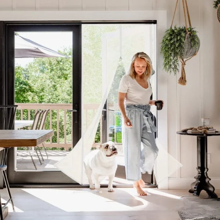 Magnetic Mosquito Net for Magnetic Window Mosquito Net Gauze Doorway Curtain Heat Insulation Anti-mosquito Curtains Living Room