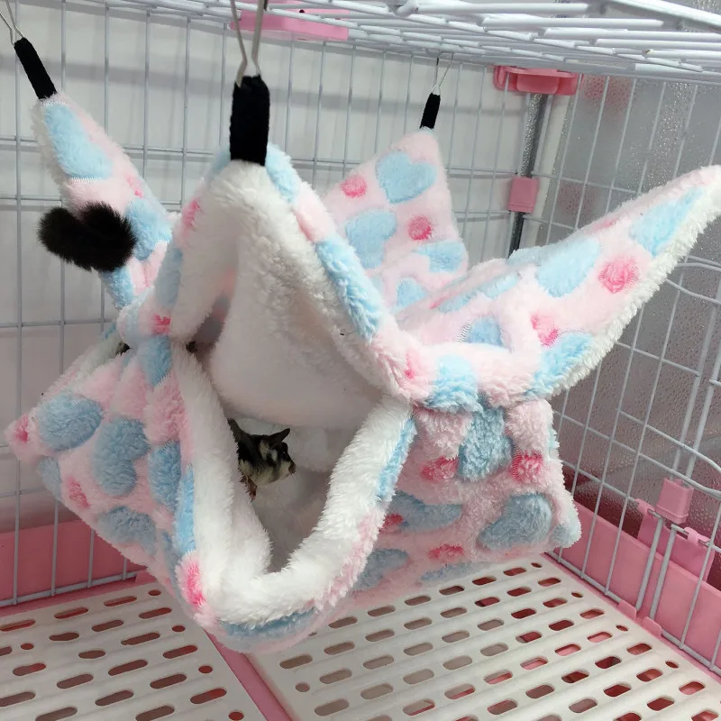 Fleece Hamster Hideout Hammock 5