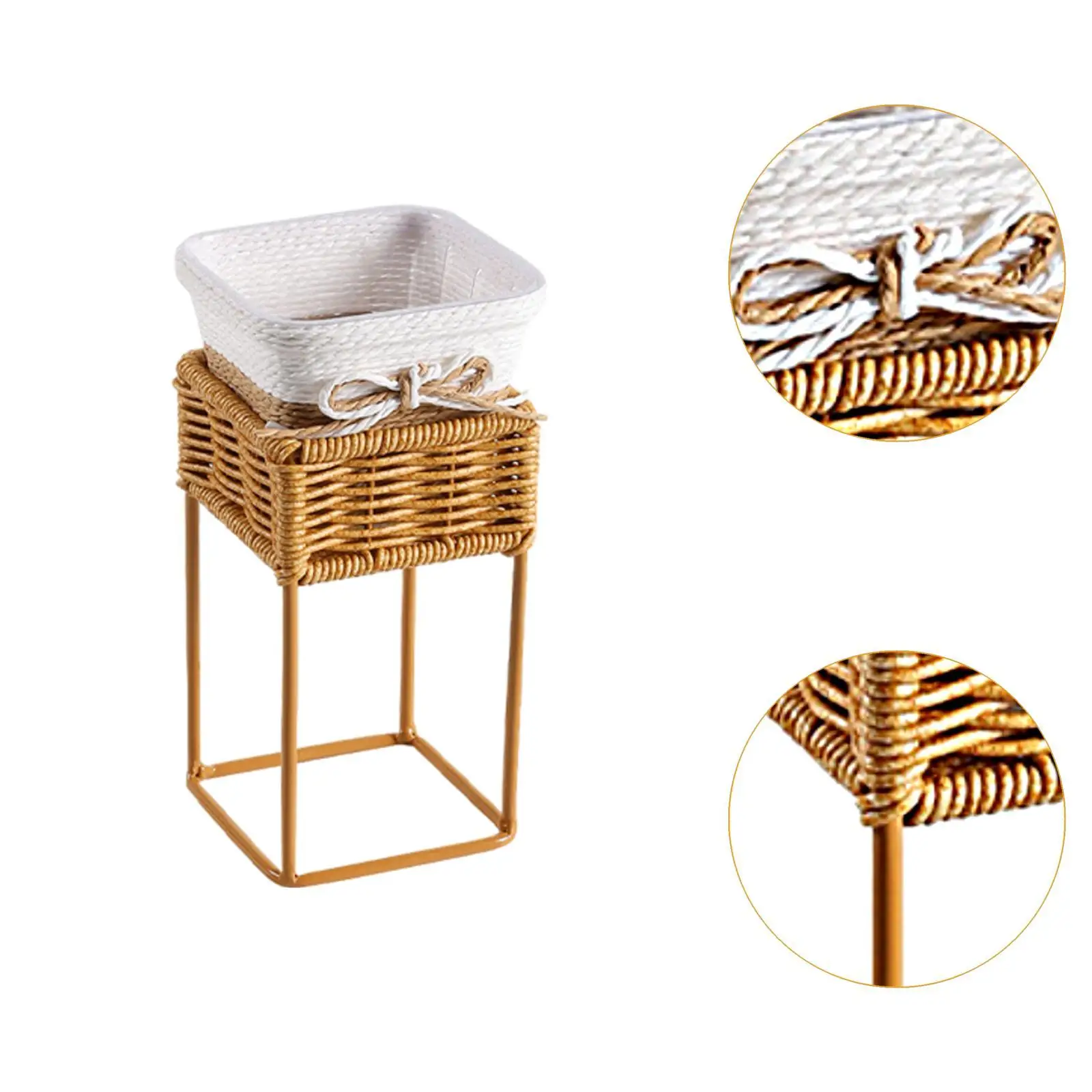 Plant Stand Potted Stand Home Decor Heavy Duty Shelf Planter Holder for Outdoor Plants Flowerbed Bedroom Living Room Patio