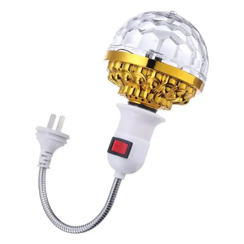 Disco Ball Lights RGB Multi Color Car Atmosphere Room Decorations Lamp Magic Strobe Light Party DJ Lighting