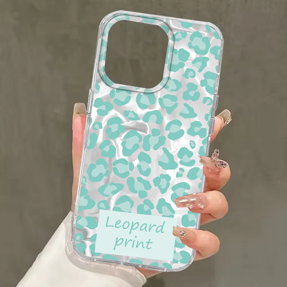 Pink Leopard Print Girls Phone Case - Stylish and Durable Cover