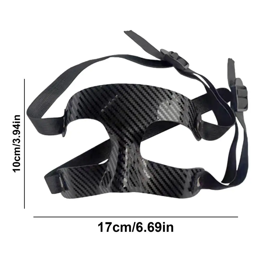 thumbnail image 1 of Máscara de fútbol, protector de nariz deportivo, protector facial, protector facial, máscara protectora para la nariz de baloncesto, máscara protectora deportiva, 1 of 5