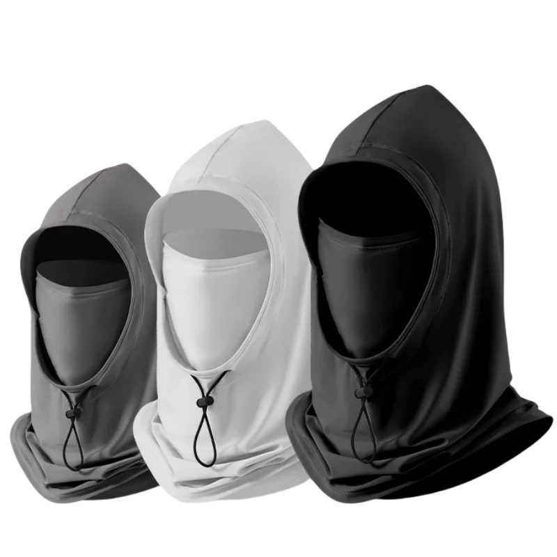 Cooling UV Protection Balaclava Men Women Full Face Mask Neck+Wrap Cover Breathable Bandana Cycling Motorcycle balaclava 두건 balaclava hat bandana scarf sun protection mask bandana neck warmer riding mask