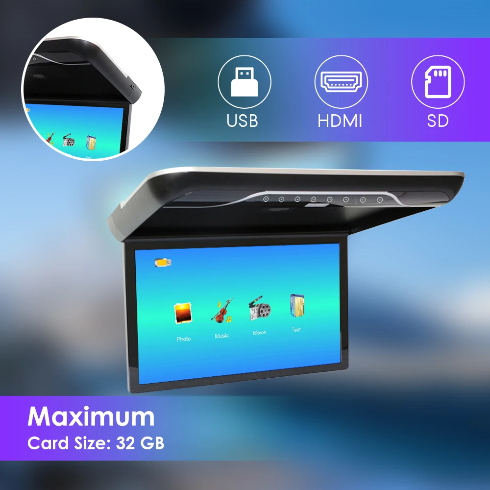   MP5 LCD ø ٿ ũ,  Ƽ̵  õ  Ʈ ÷, IR FM ۽ű , 19 ġ