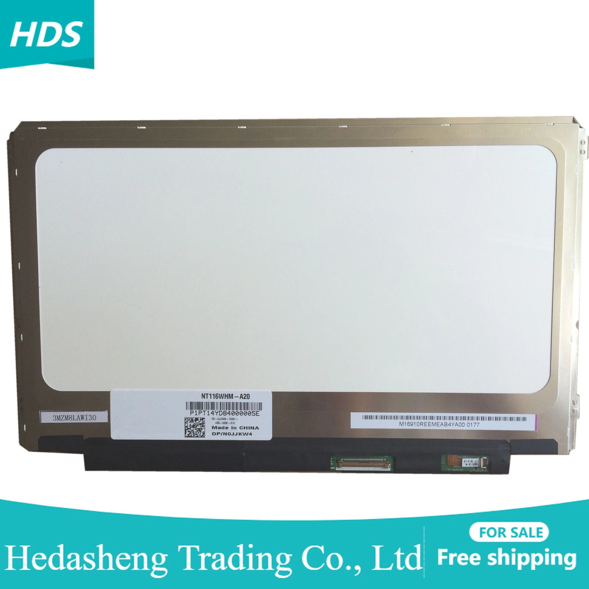 

NT116WHM-A20 для DELL 11,6 ''дюймов 1366 × 768 40 контактов с цифровым преобразователем и сенсорным экраном LCD светодиодный