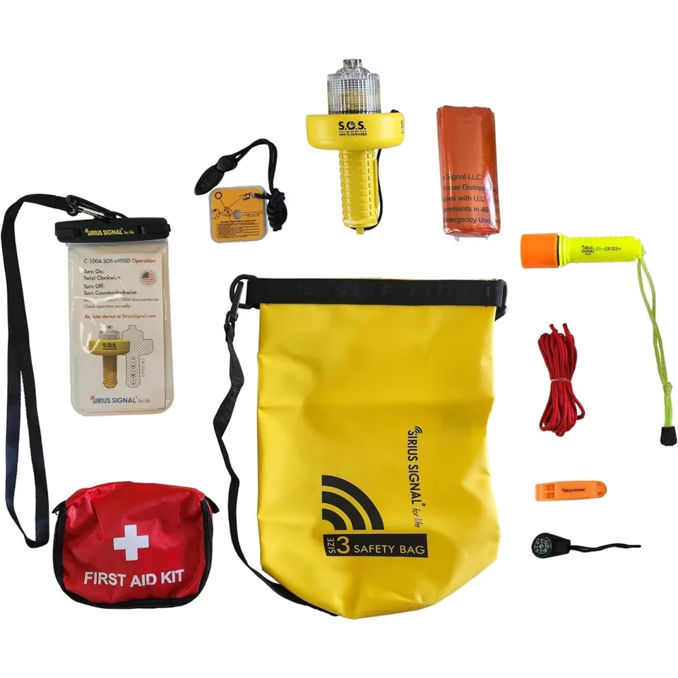 Sirius Signal Boating Safety Emergency SOS Kit