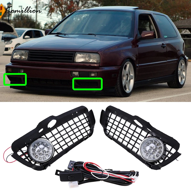 

Противотуманные фары в сборе для VW Golf Jetta Cabrio 1995-1998, 1 пара