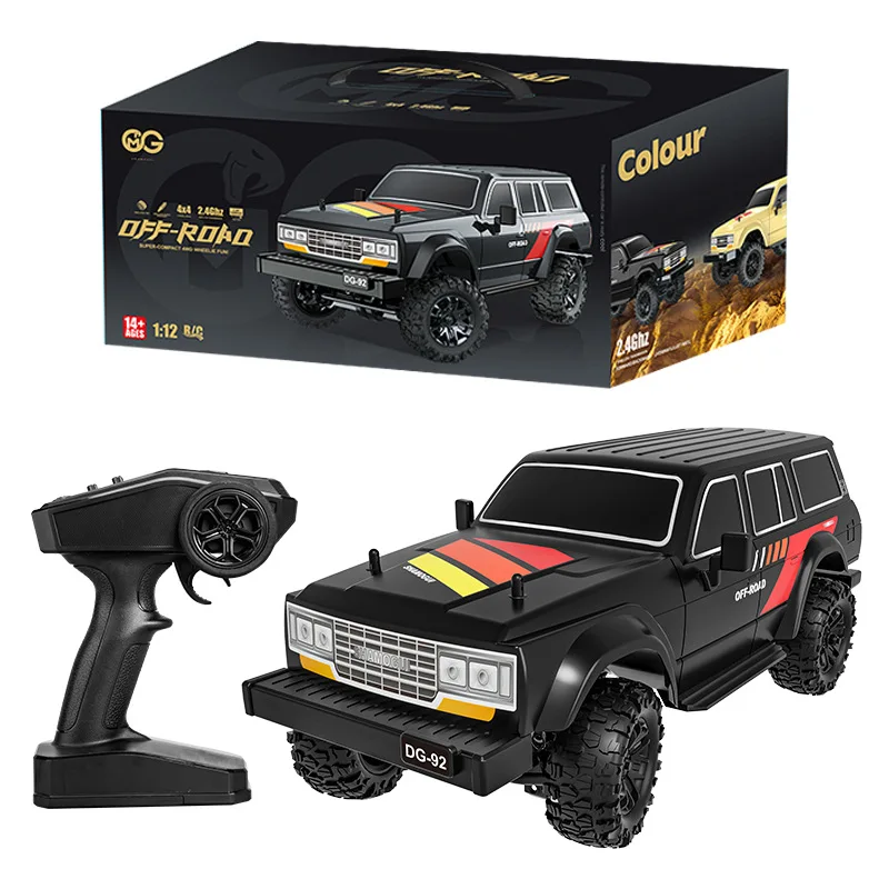 Voiture RC 4WD 1:16 Tout Terrain 35km/h RTR Noir/Jaune