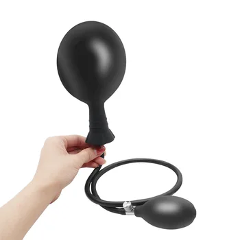 Inflatable Butt Plug Anal Dilator Vibrating Prostate Massager Huge Big Anal Balls Sexy Toys for Men Women 18 Adult Buttplug. 6