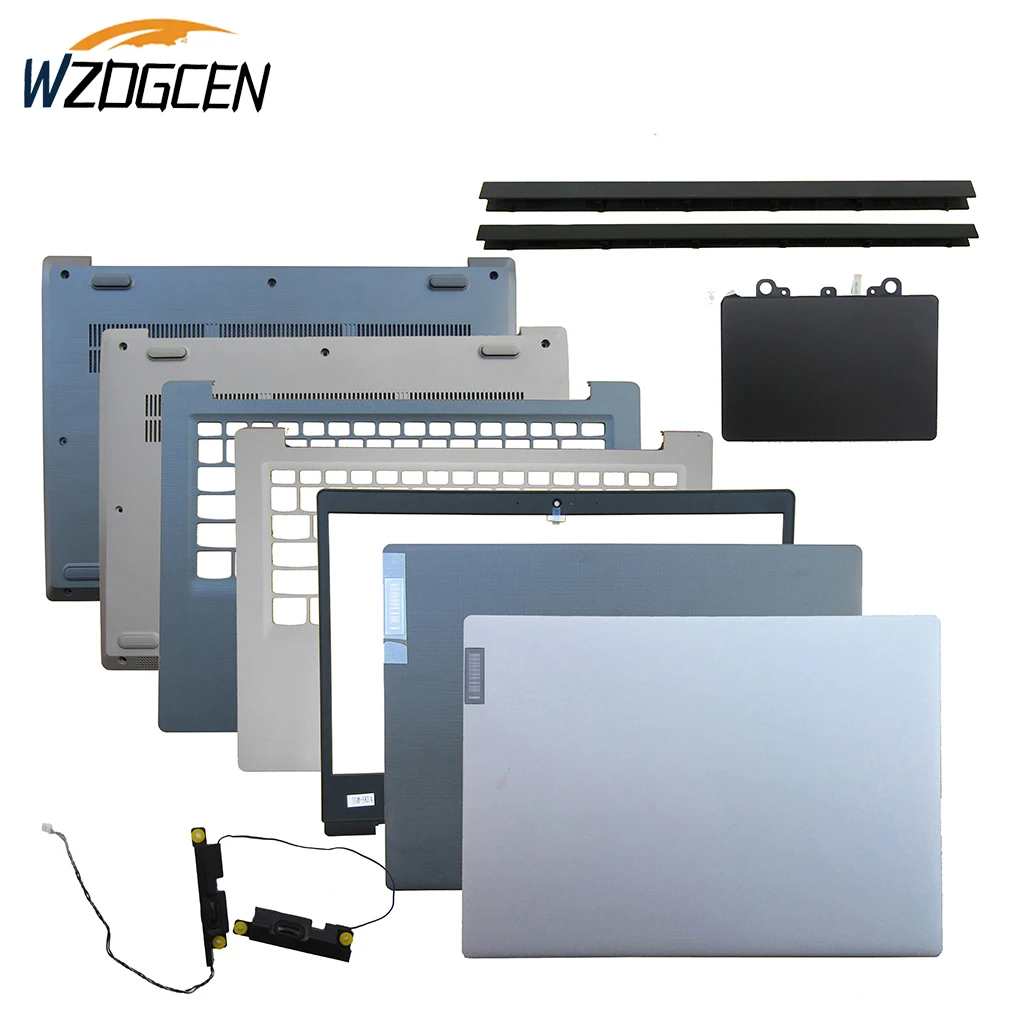 

Used For Lenovo Ideapad S145-14 14IWL V14-IWL Laptop Case LCD Back TOP Cover Bezel Palmrest Upper Bottom Base Hinge Speaker