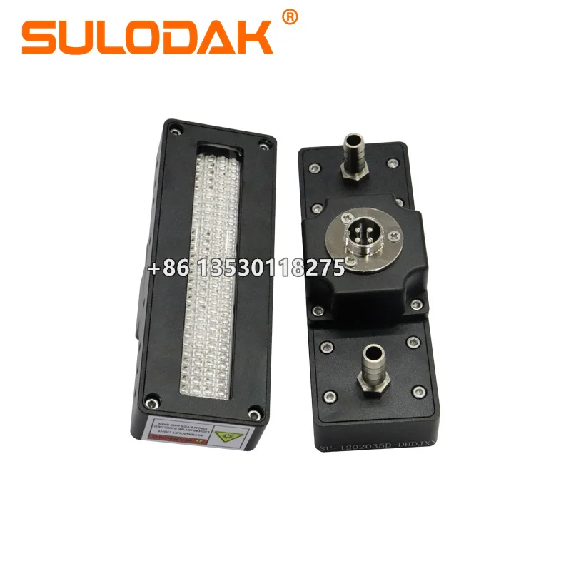 램프 UV 350W 120*20mm 디지털 프린터 UV LED 경화 램프 Epson i3200/XT800/XP600/DX7 노즐 UV 프린터 수냉식 LED UV 램프