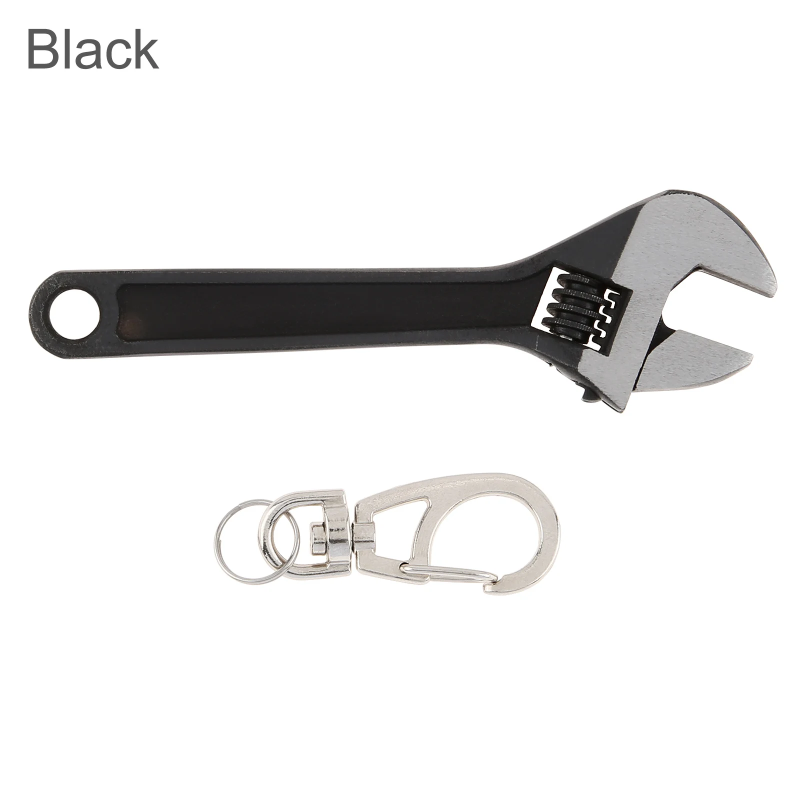 מיני מתכווננת ברגים 45 # נירוסטה 105 מ "מ מיני ספאנר מפתח ברגים כלי יד ניידים עם keychain