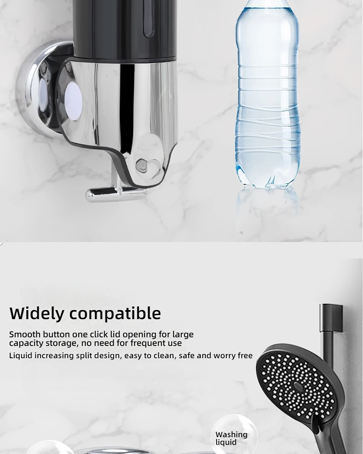 Dispensador de sabão líquido compacto - imagem 3