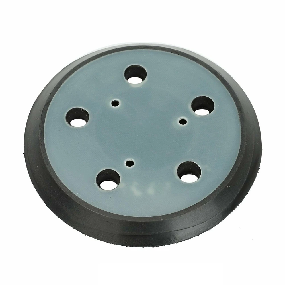 1pc 5 Inch Sander Pad 5 Hole Hook And Loop Backing Pads For Porter