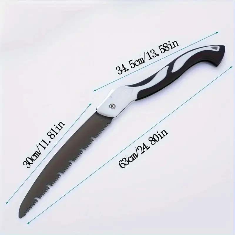 Multi Purpose Saw 1pcs 30cm Folding Hand Saw Pruning Saw Professional Tree Pruning Camping Gardening Hunting Cutting Wood PVC