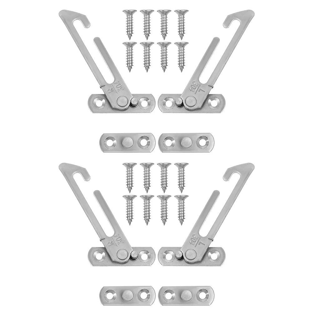 

4pcs Child Window Lock Window Hardware Window Stopper For Sliding Window